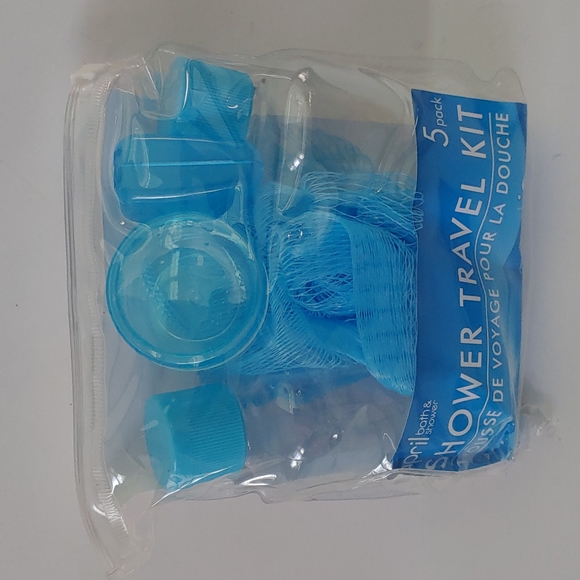 Bath and shower travel kit 10pc set - Picture 3 of 5